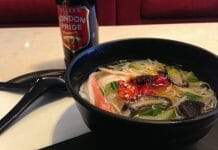 Cathay Pacific Noodles Heathrow T3