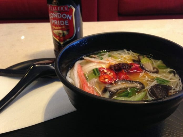 Cathay Pacific Noodles Heathrow T3