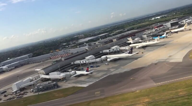 Heathrow Airport Take Off