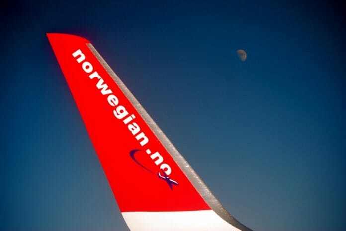 Norwegian Airlines Tail