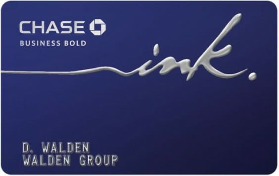 Chase Ink Bold Charge Card