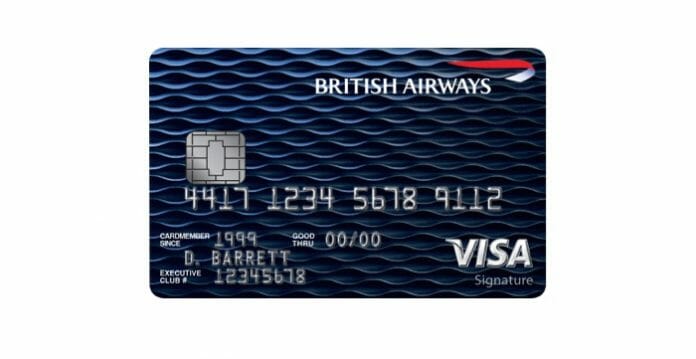 Chase British Airways Visa