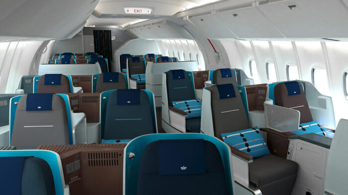 Air France/KLM Amsterdam to Singapore Business Class