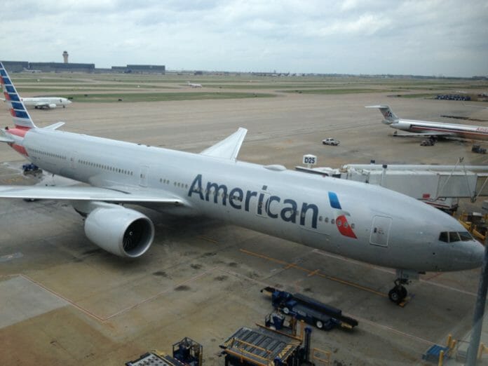 American Airlines Deploys 777300ER On Domestic Route!