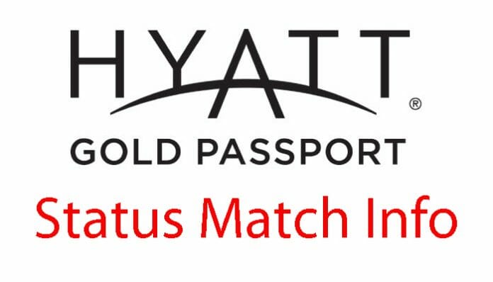 Hyatt Diamond Status Match