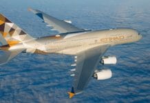 Etihad Business Class A380