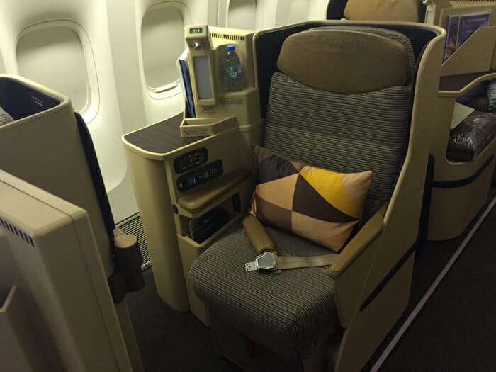 Etihad Business Class 777-300