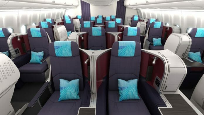 Malaysia Airlines A330 New Business Class Cabin