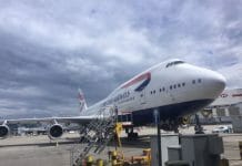 British Airways First Class 747