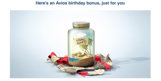 British Airways Birthday Bonus
