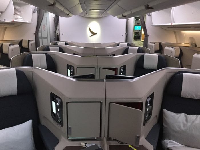 Review Cathay Pacific A350 Business Class Hkg Dus