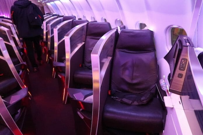 Review Virgin Atlantic A330 Upper Class Business Class
