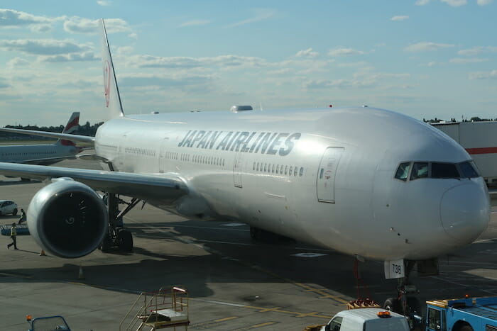 a large airplane on the tarmac