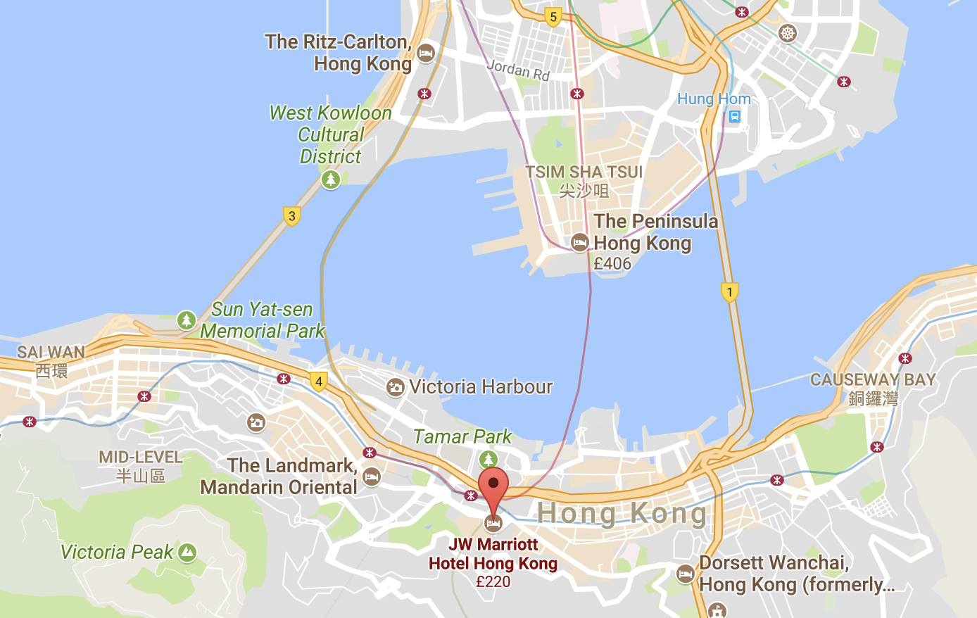 JW Marriott Hong Kong Review - Traveling For Miles