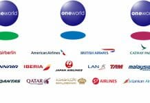 a group of logos of airline companies