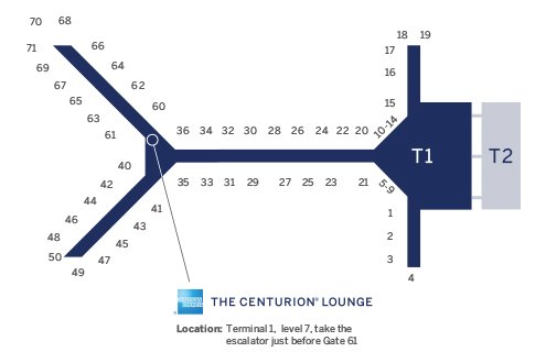 a diagram of a flight terminal