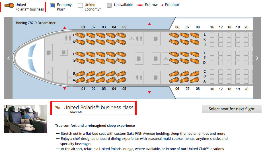 Warning Dont Be Confused By United Airlines Business Class When Polaris Isnt Polaris 7607