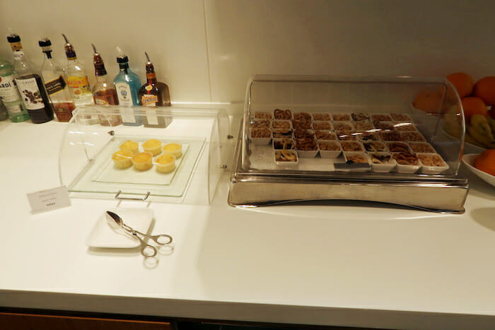 a tray of food on a counter