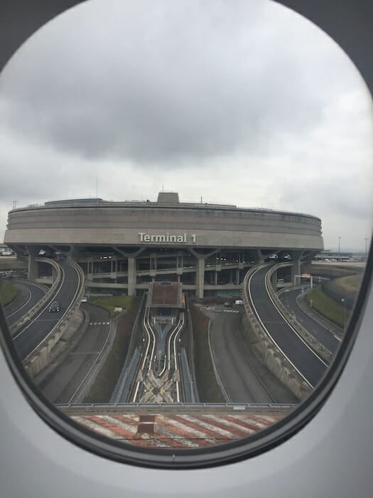 a circular building with a circular roof and a circular walkway