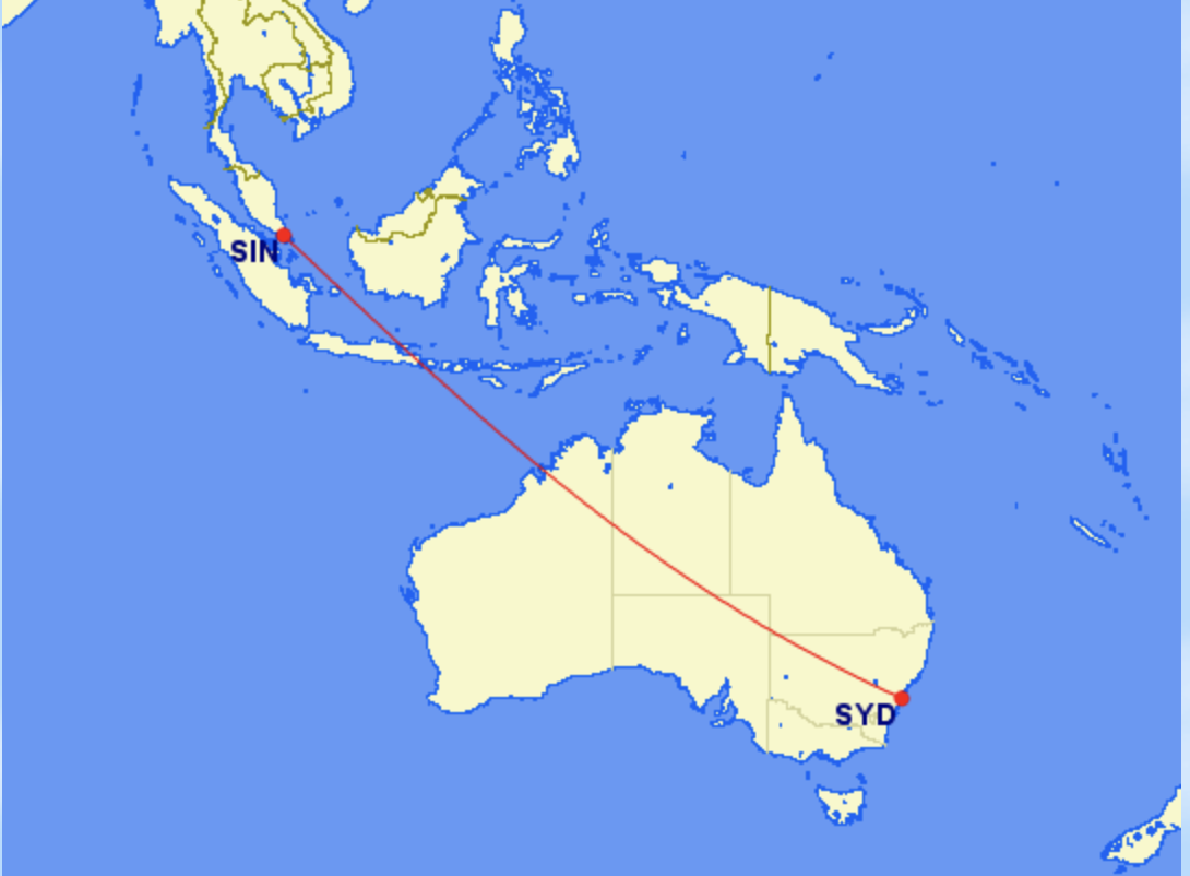 a map of australia and the south pacific