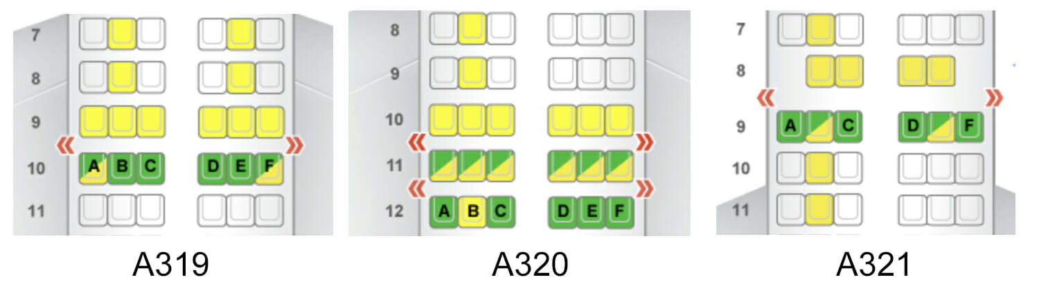 ba seat assignments