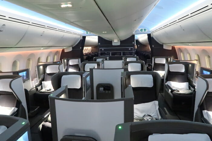 boeing 787 british airways business class
