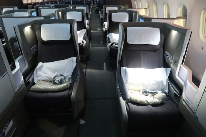 British Airways 787-9 Dreamliner Business Class