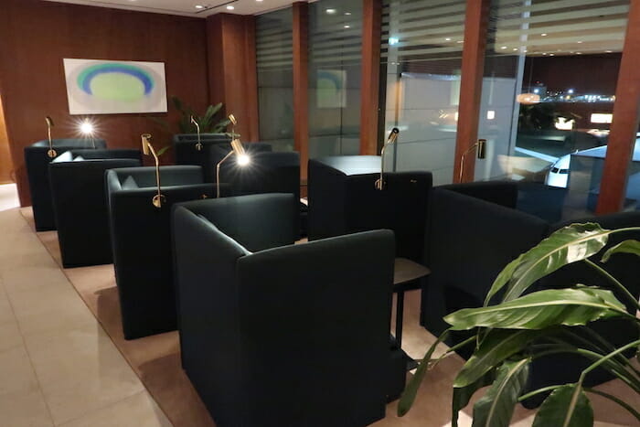 Cathay Pacific Business Class Lounge Heathrow T3