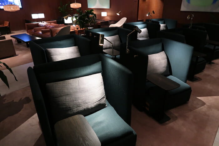 Cathay Pacific Business Class Lounge Heathrow T3