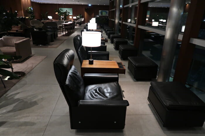 Cathay Pacific Business Class Lounge Heathrow T3