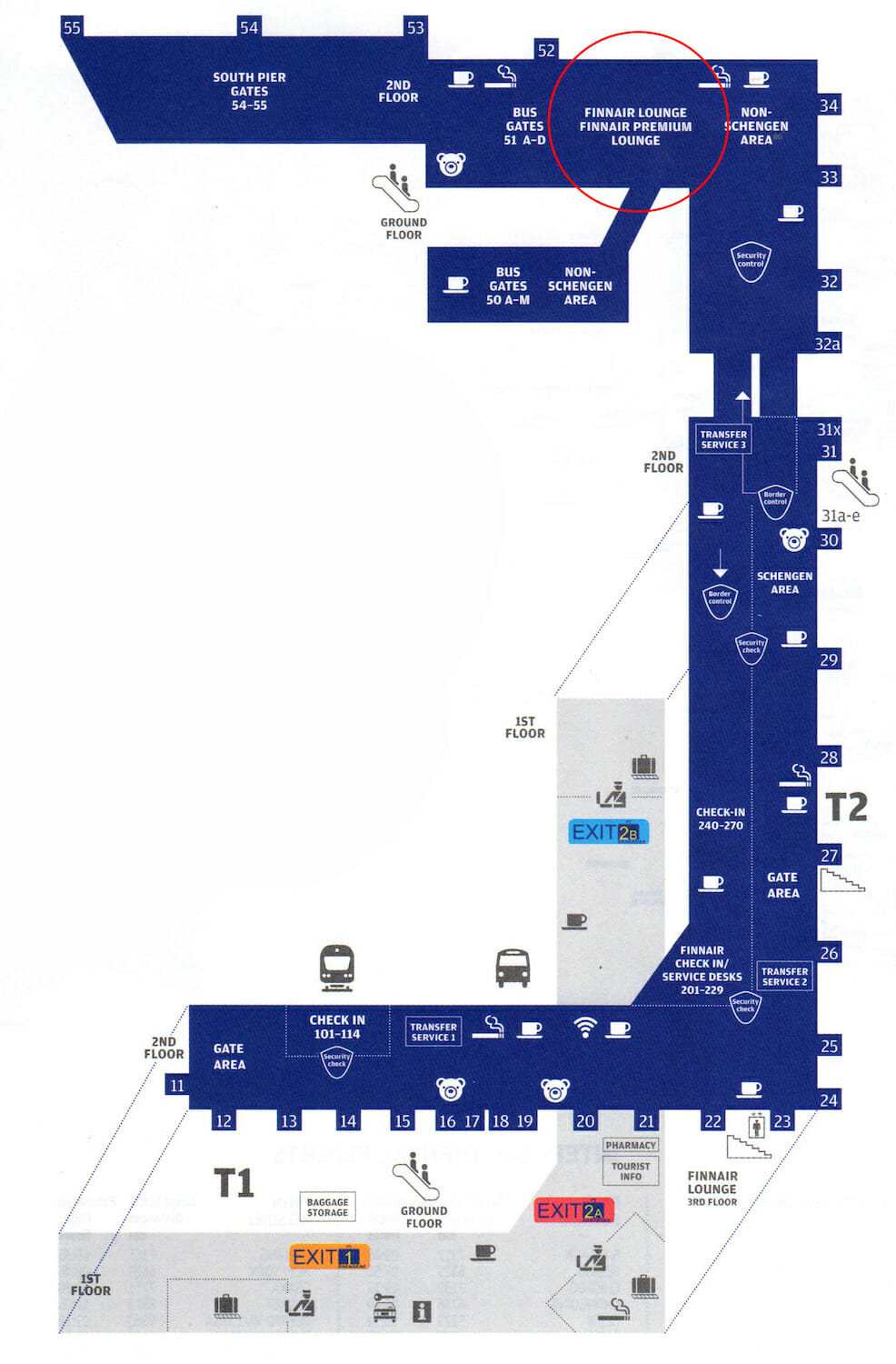 review-finnair-business-class-lounge-helsinki-non-schengen-area