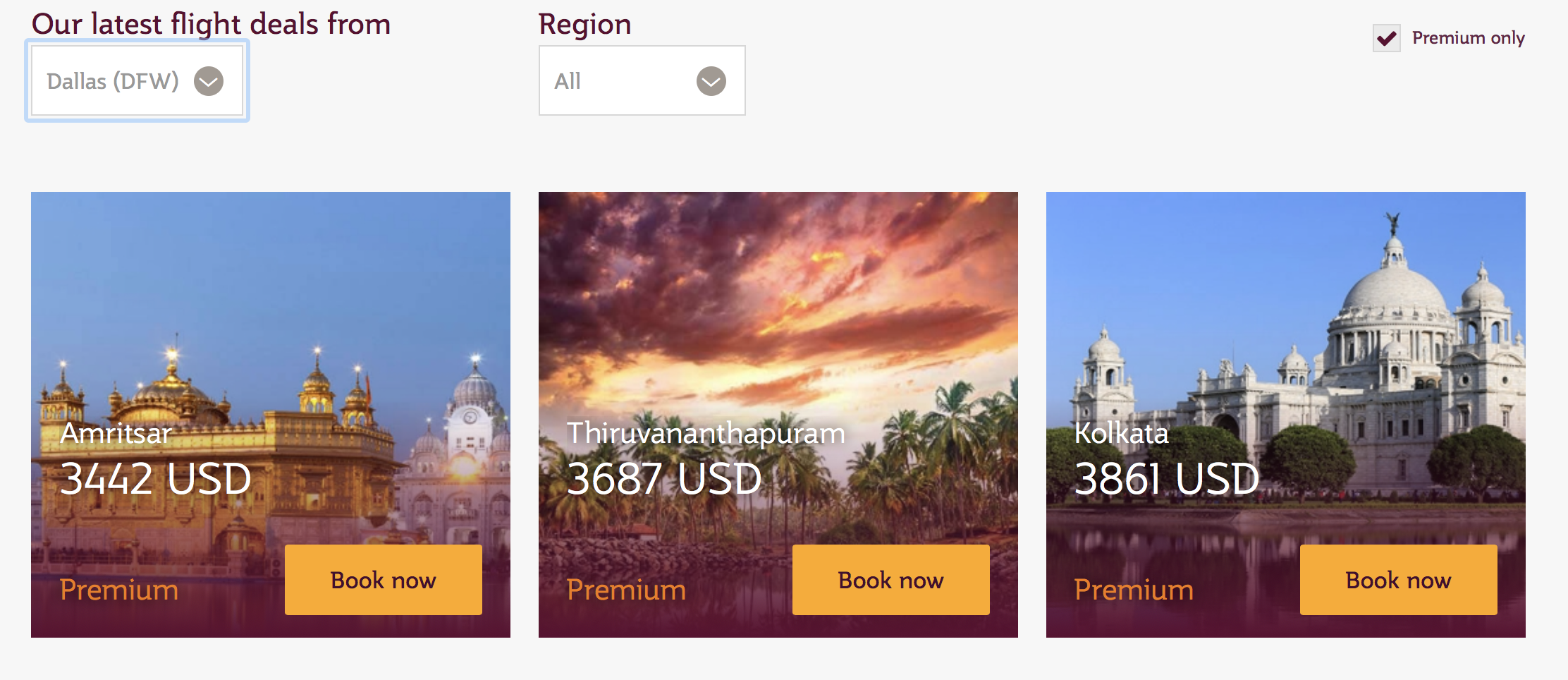 Fare Alert Qatar Airways Business Class USA India (From 2,851 RT)