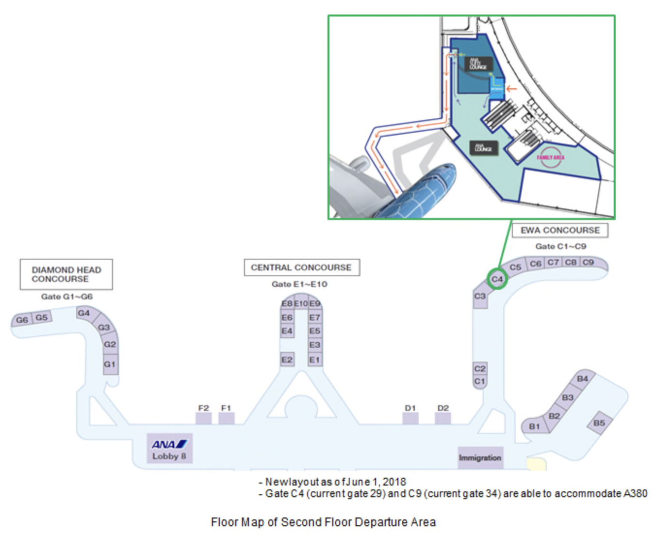 a map of an airport