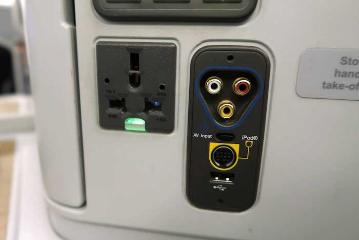 a close-up of a plug in