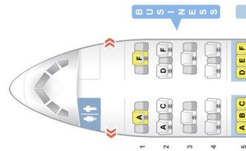 aer lingus fleet seat map