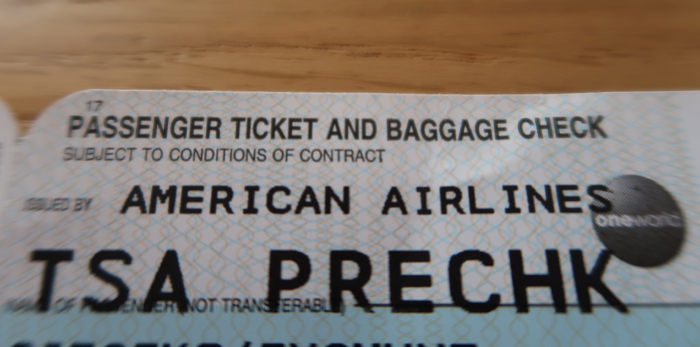 a close up of a ticket