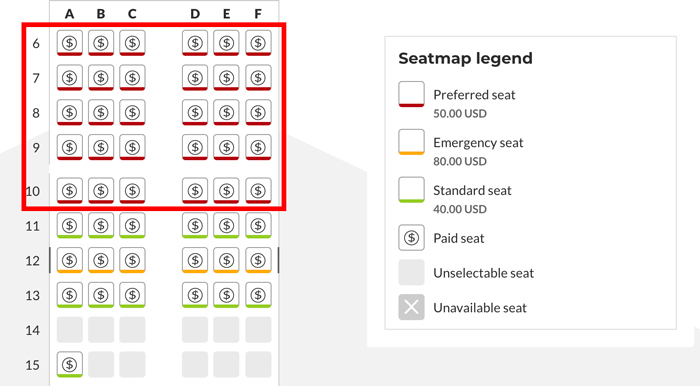 a screenshot of a seat