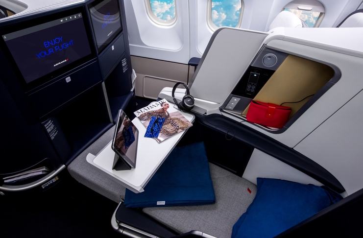 Air France New A330 Business Class Seat