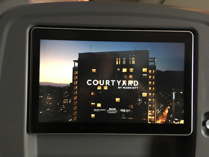 a screen on a plane