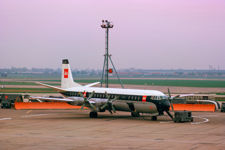 an airplane on the runway