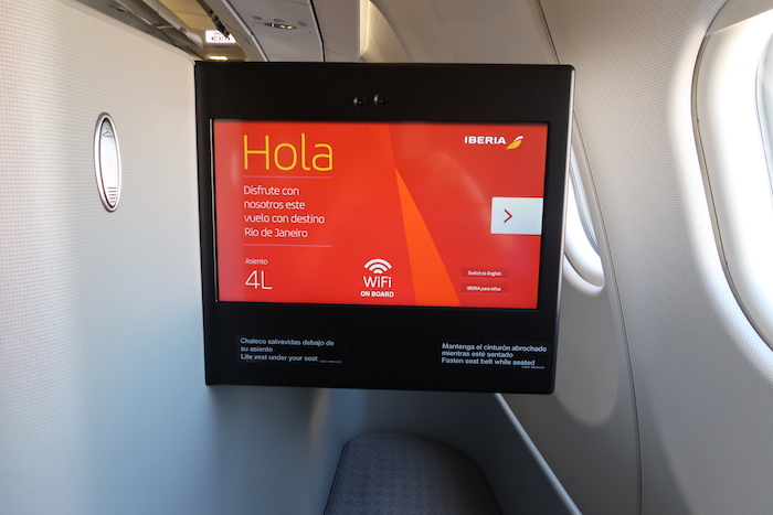 Iberia A330-200 Business Class Seat
