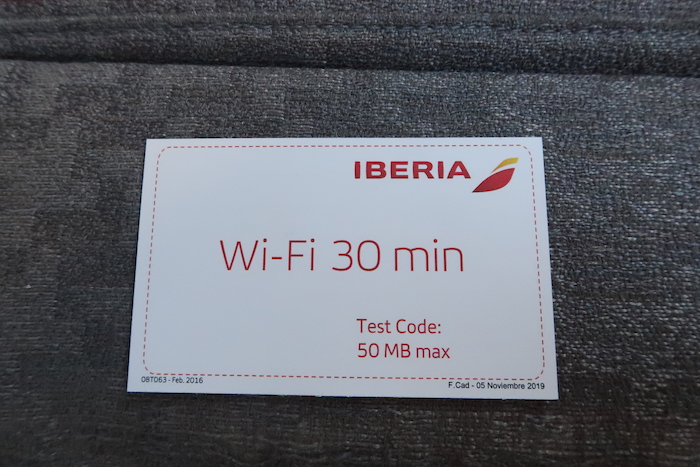 Iberia A330-200 Business Class WiFi Code