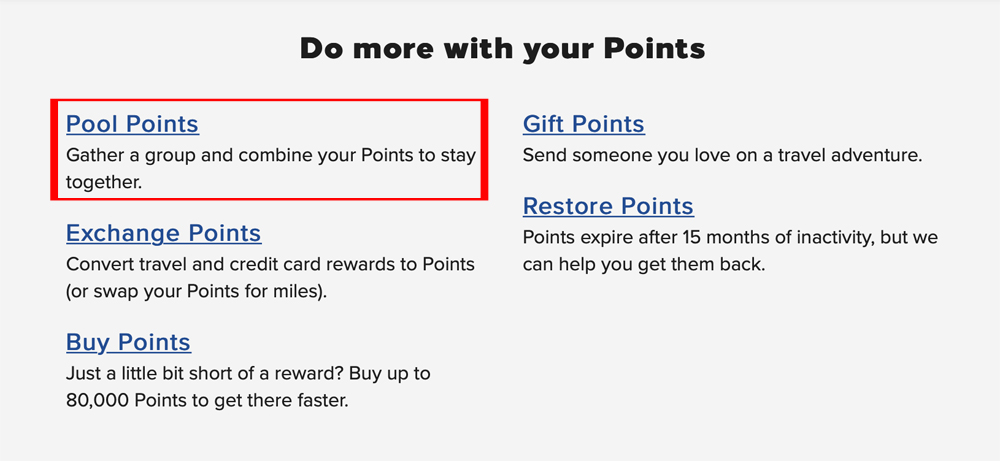 a screenshot of a gift points