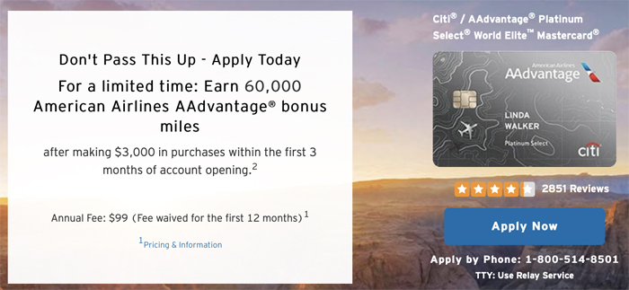 Improved 65 000 Points Sign Up Bonus On This Aadvantage Credit Card Targeted