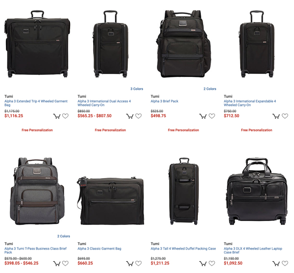 a collage of luggage on a white background
