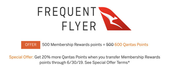 Qantas Rewards Chart