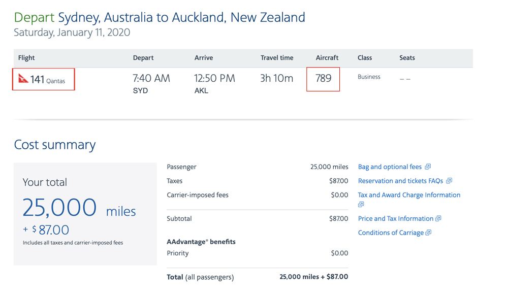 a screenshot of a flight schedule