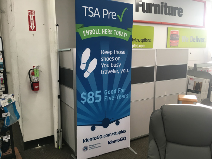 Staples' new partnership aims to make TSA PreCheck signup easier