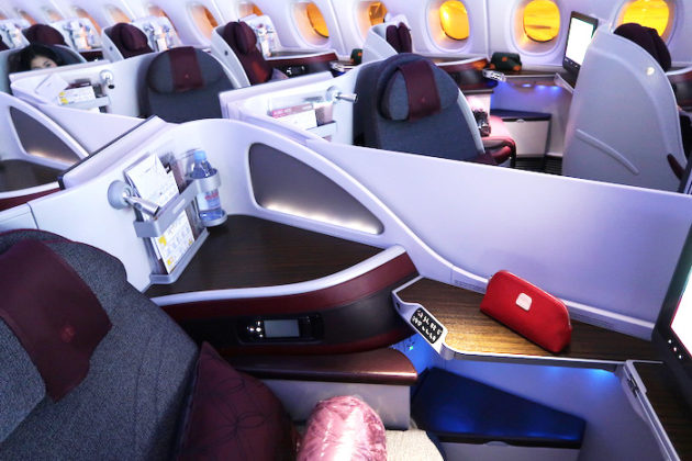 Review: Qatar Airways A380 Business Class (Perth-Doha)