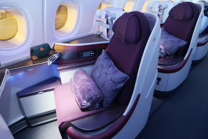 Review: Qatar Airways A380 Business Class (Perth-Doha)